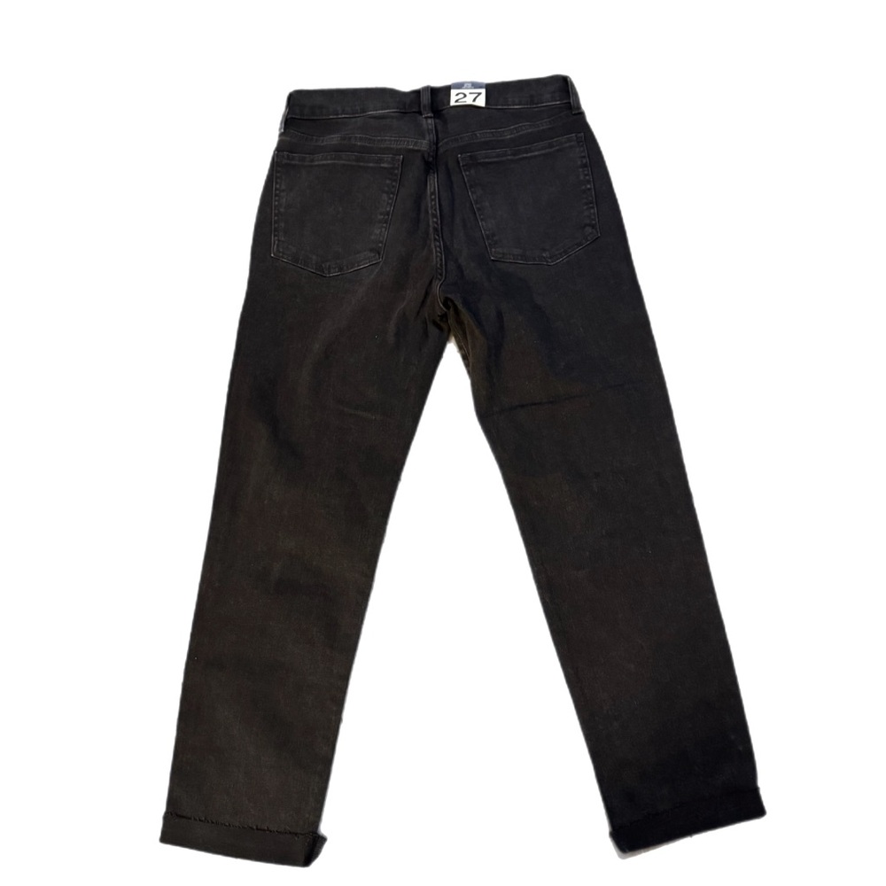 NWT GAP Black Womens Girlfriend Mid Rise Jean - Picture 2 of 6